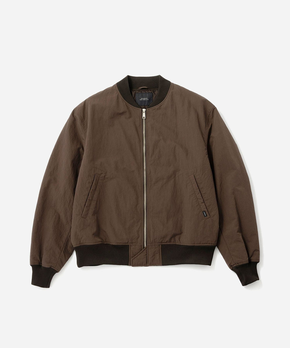 【希少✨美品】Saturdays NYC フライトジャケット　ボンバージャケット Goose Bomber Jacket | Saturdays NYC Japan