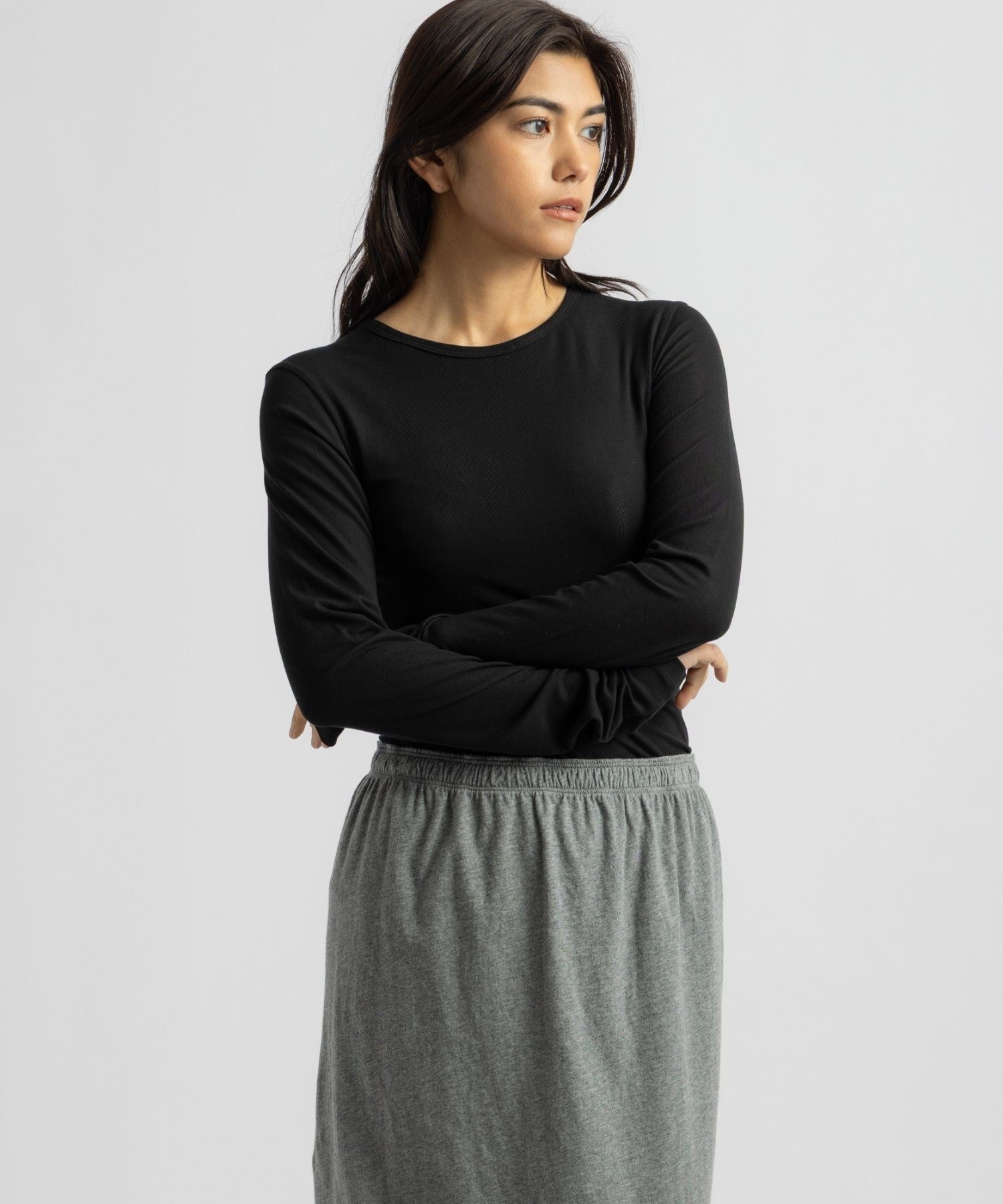 Steff Fitted LS Top | WOMEN