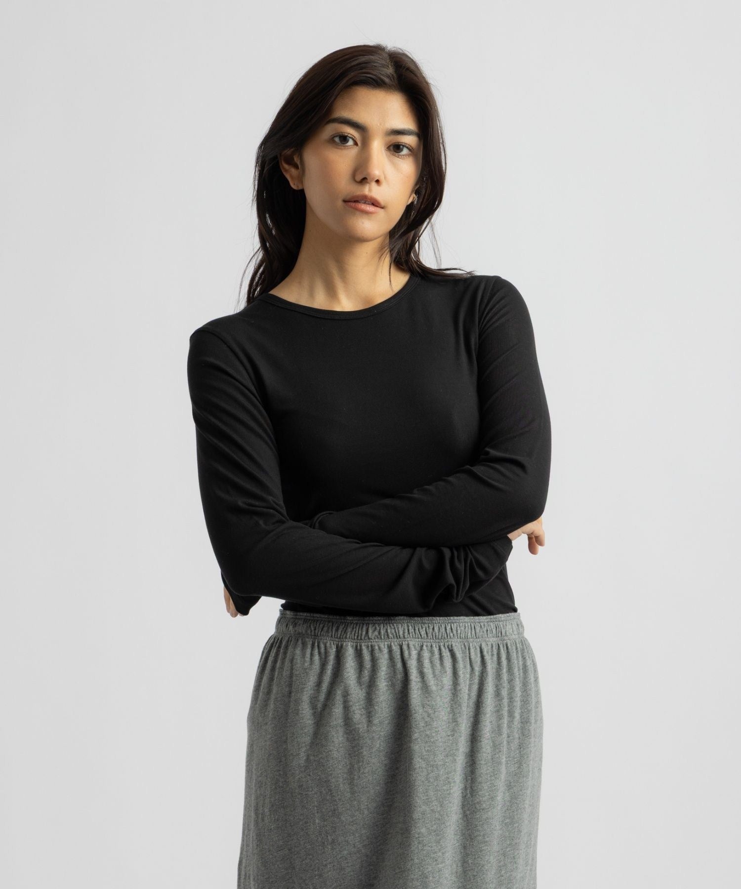 Steff Fitted LS Top | WOMEN