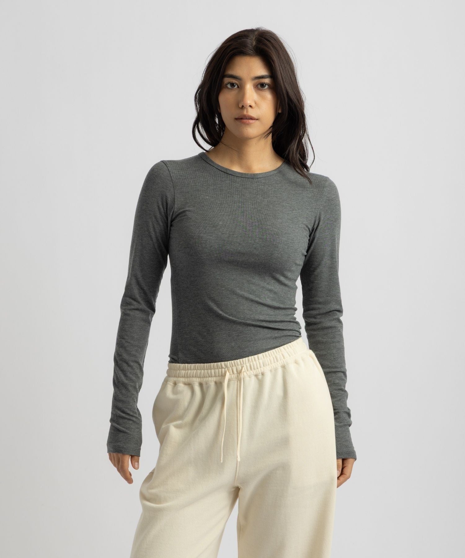 Steff Fitted LS Top | WOMEN