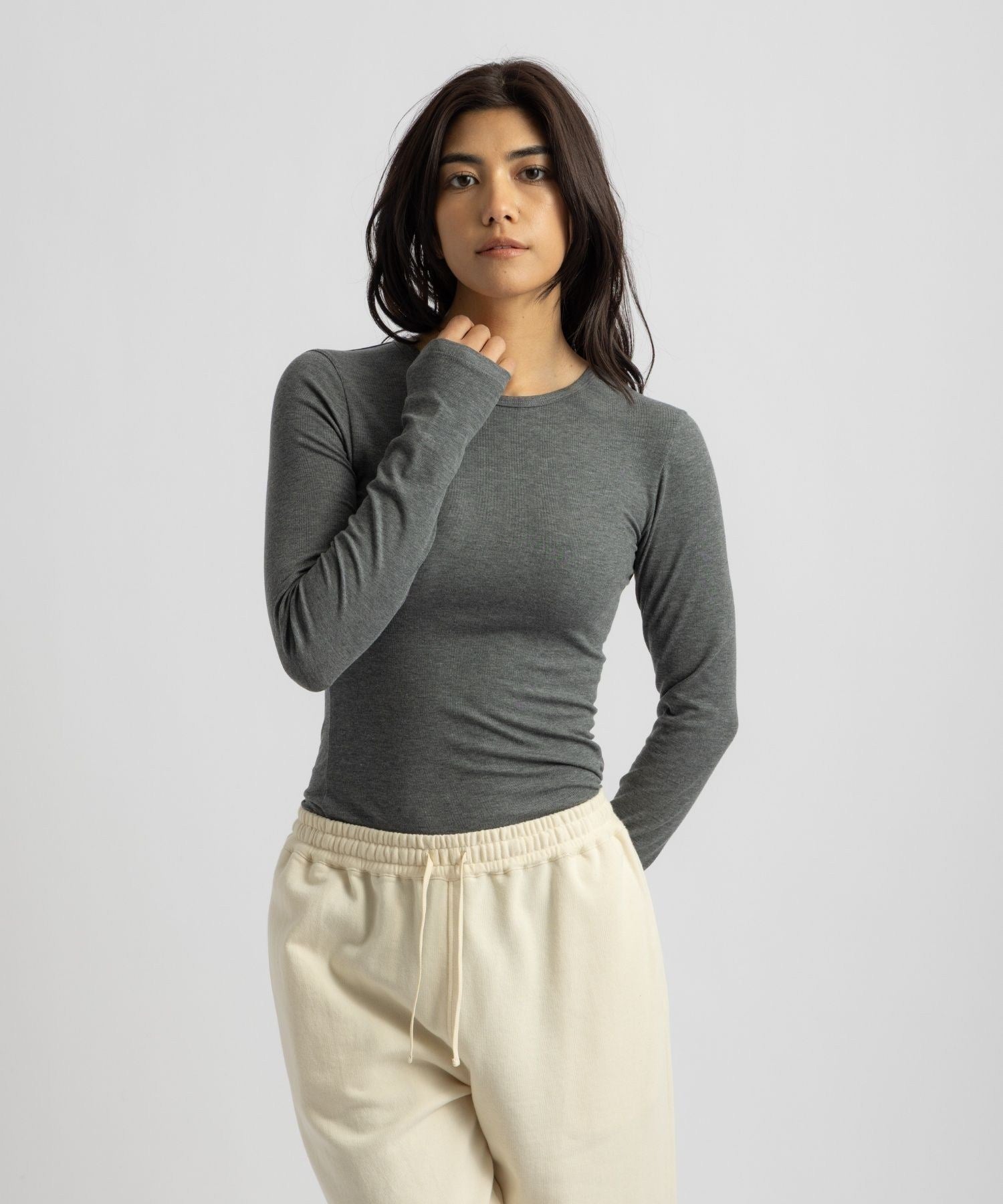 Steff Fitted LS Top | WOMEN