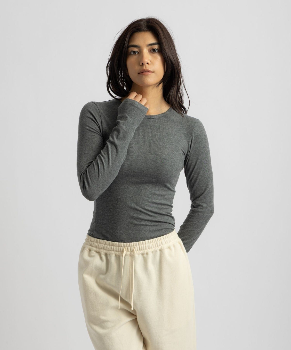 Steff Fitted LS Top | WOMEN