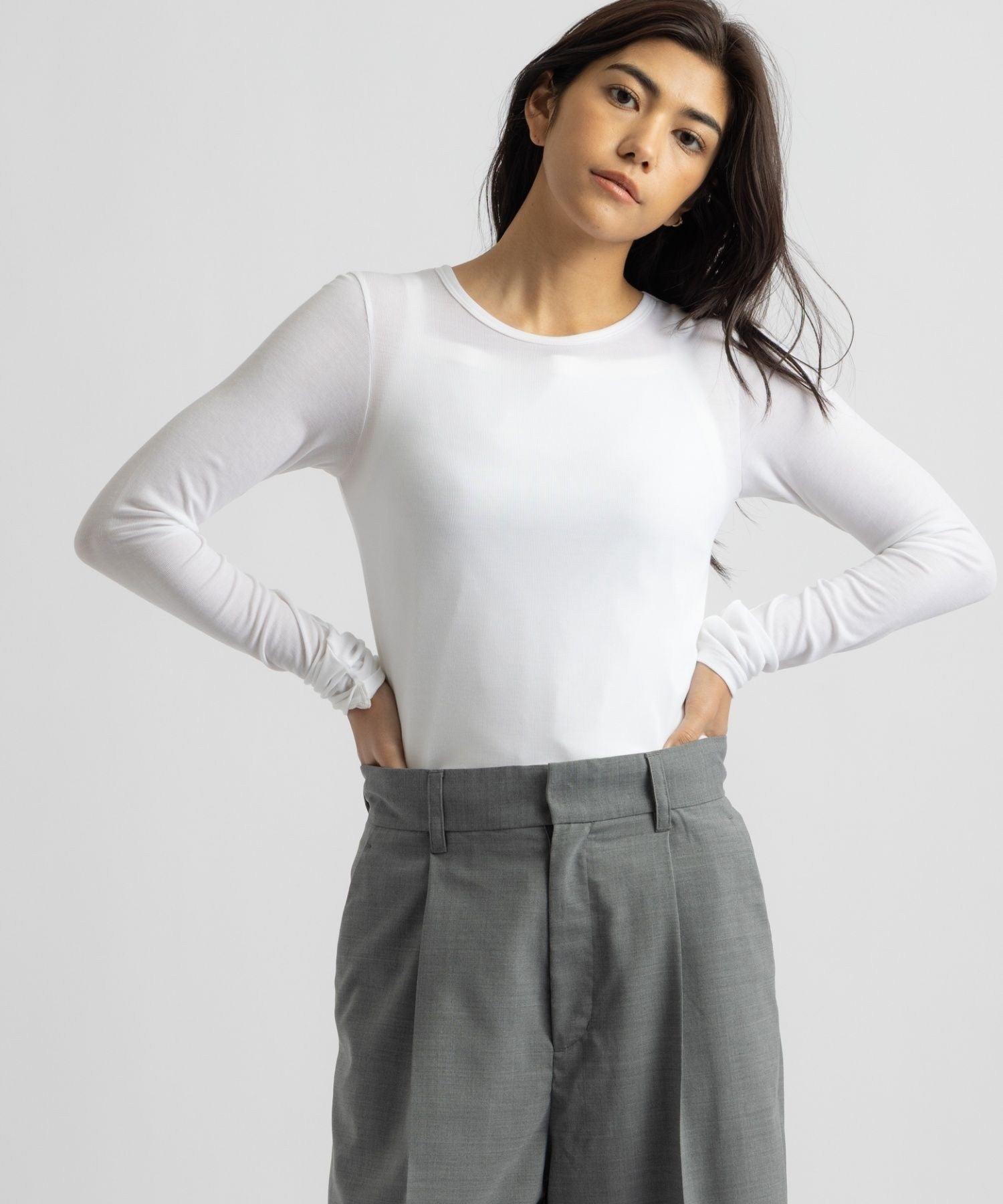 Steff Fitted LS Top | WOMEN