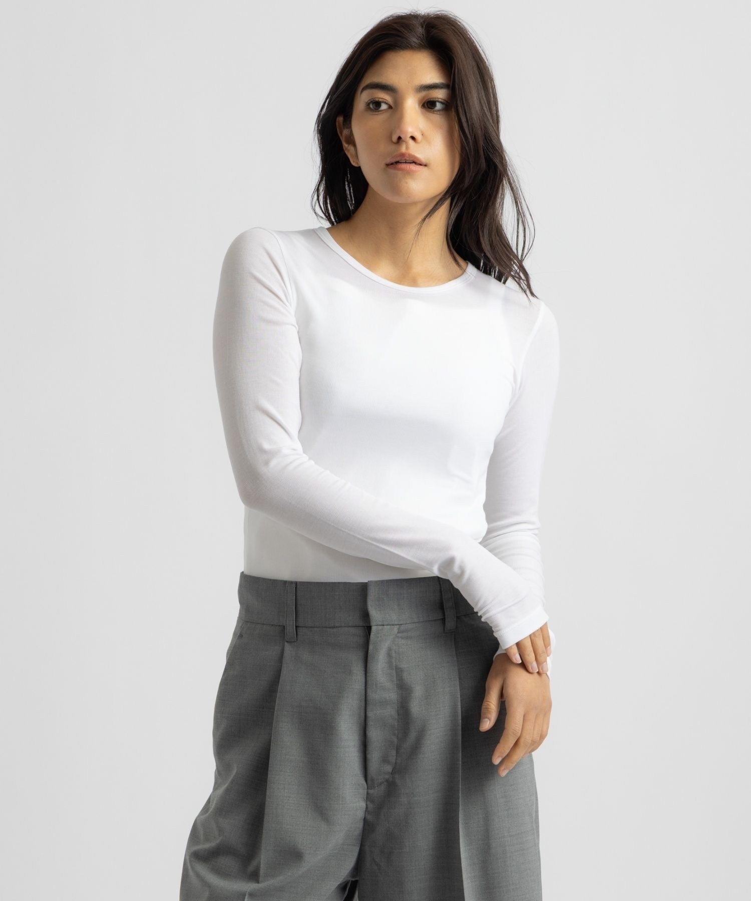 Steff Fitted LS Top | WOMEN