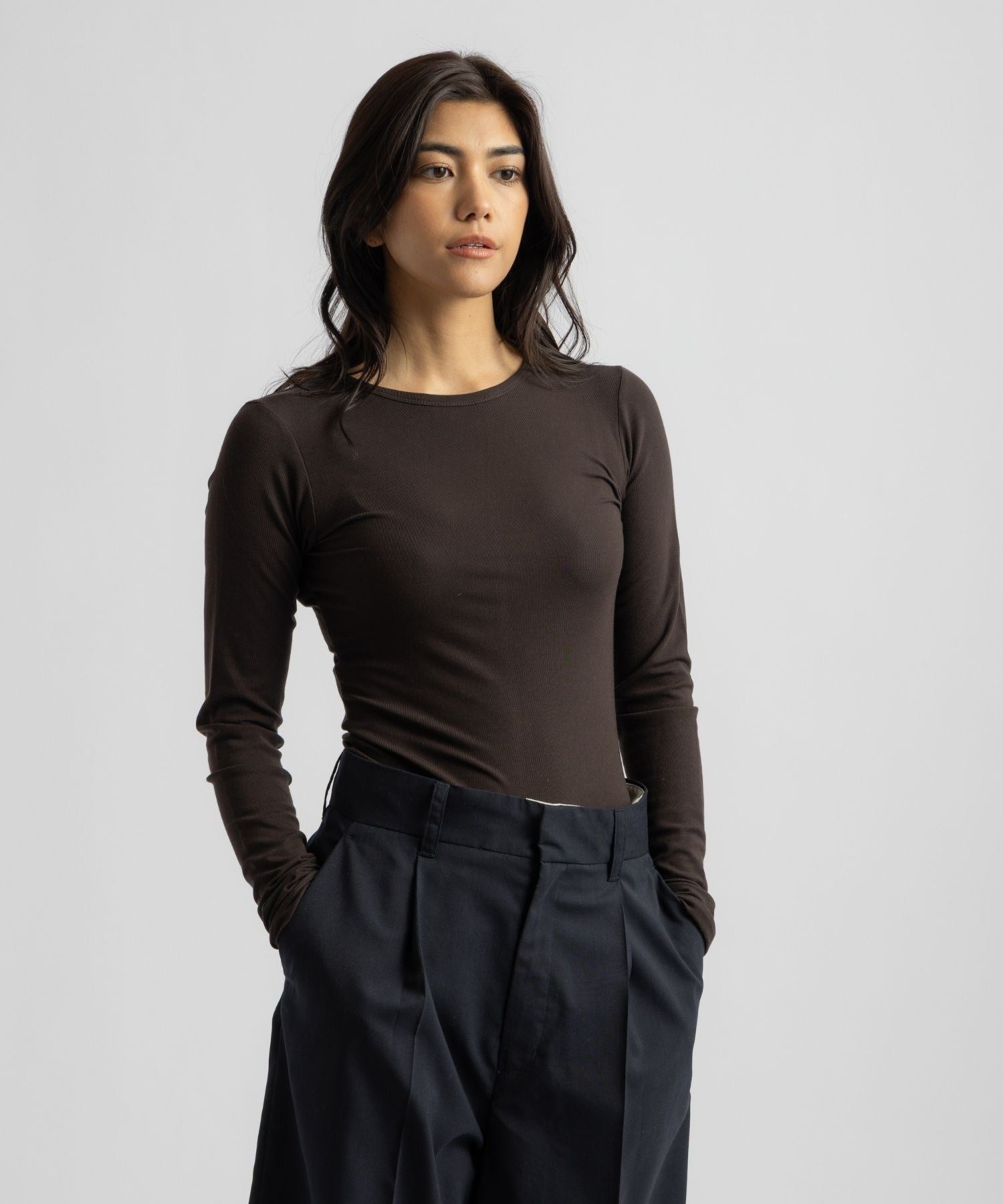 Steff Fitted LS Top | WOMEN