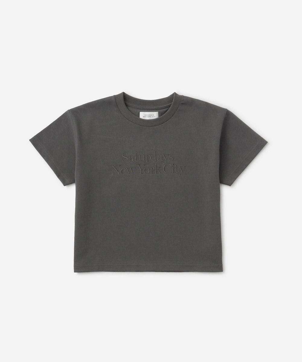Miller Embroidered Short Sleeve Tee | Saturdays NYC Japan