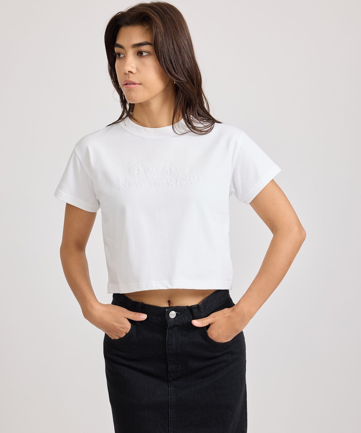 Miller Embroidered Short Sleeve Tee