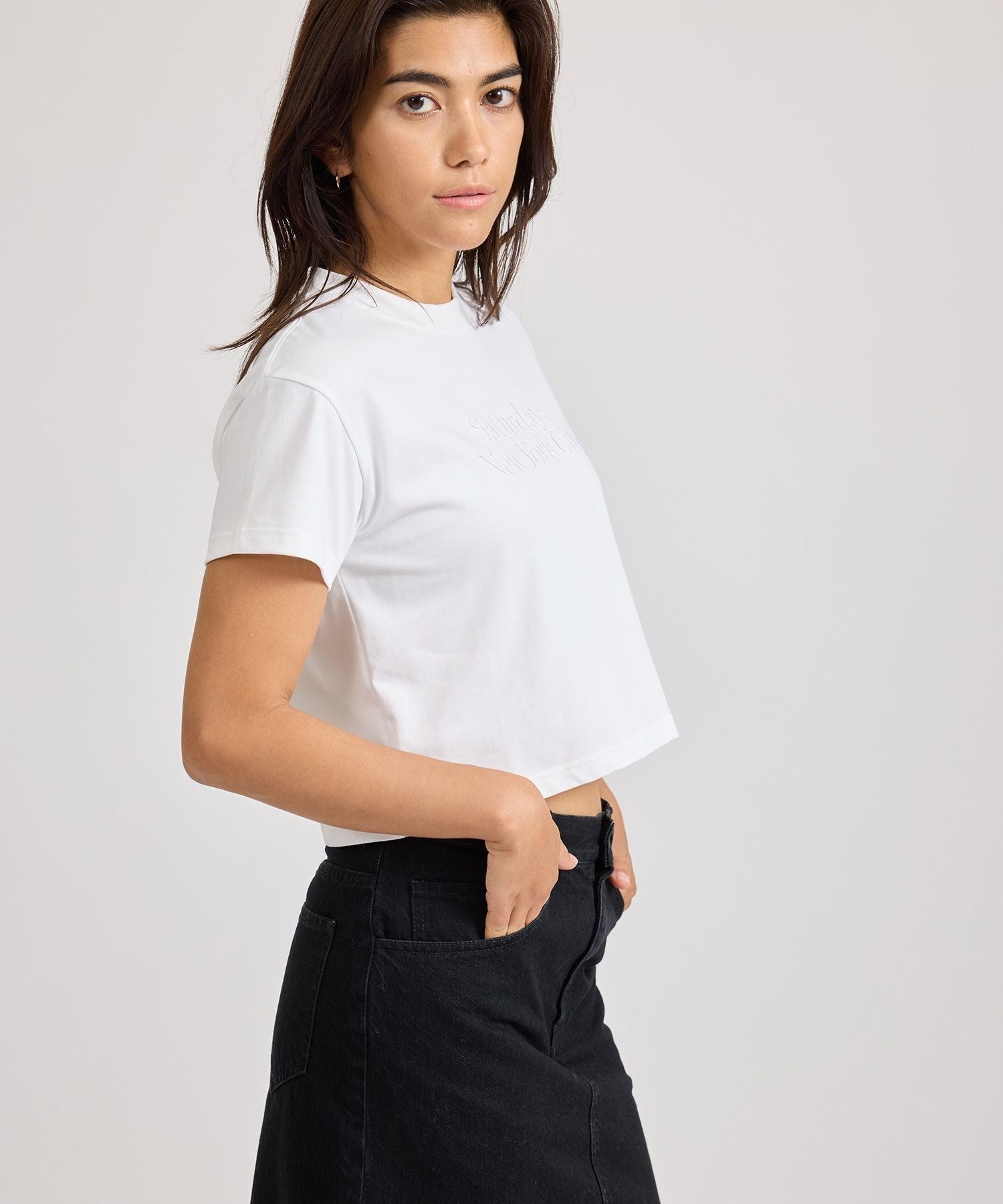 Miller Embroidered Short Sleeve Tee
