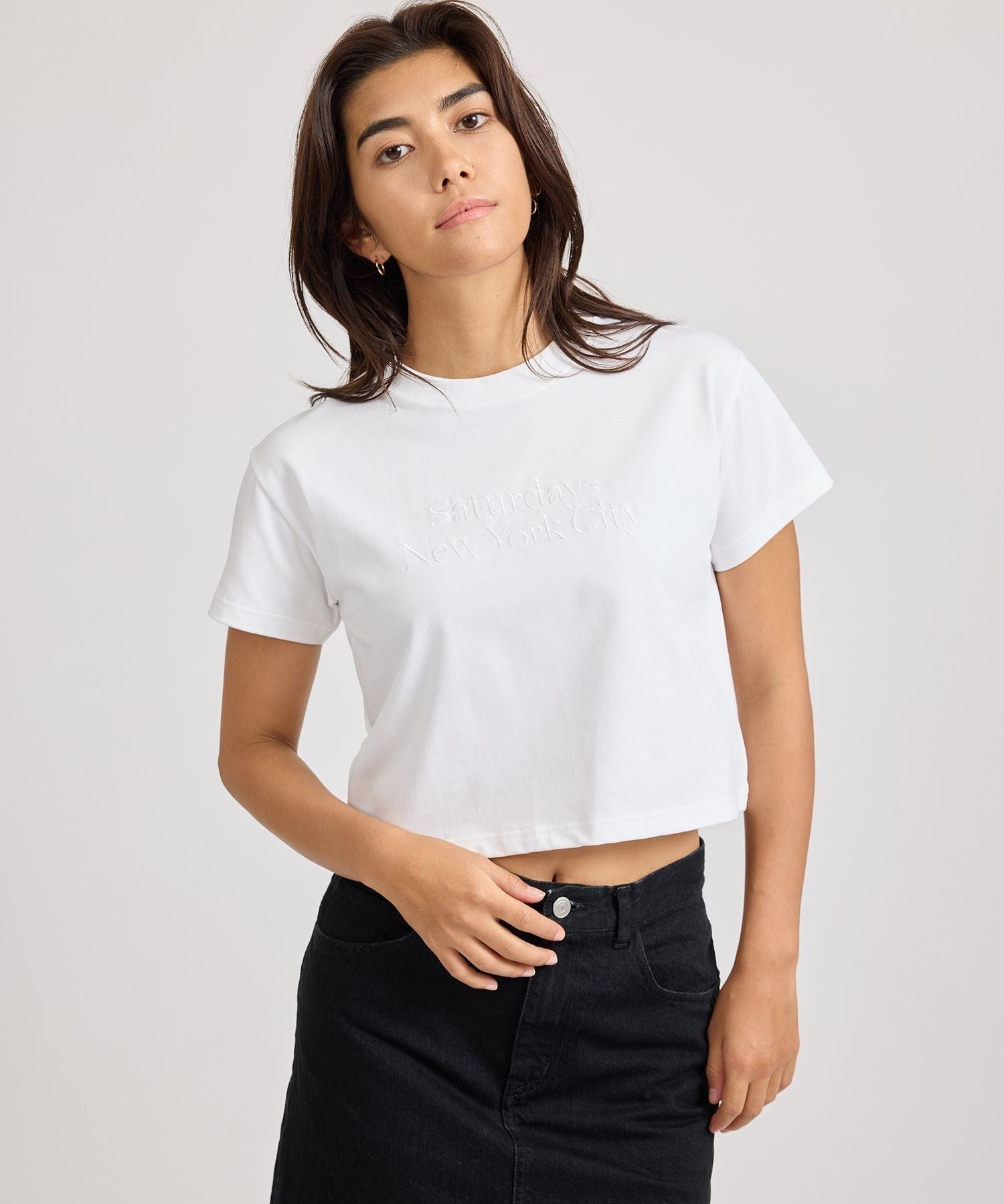 Miller Embroidered Short Sleeve Tee