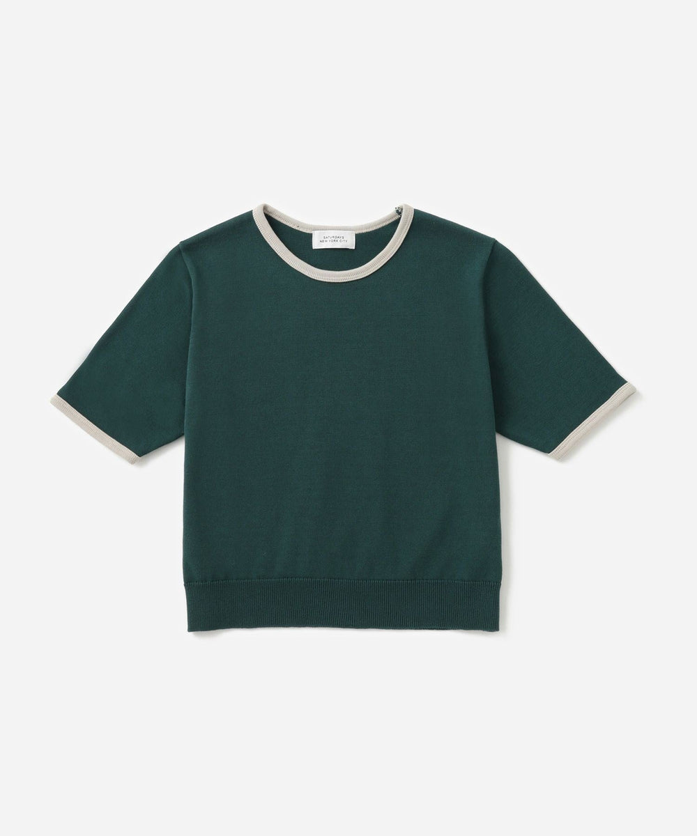 Suzie Compact Knit SS Top | WOMEN | Saturdays NYC Japan