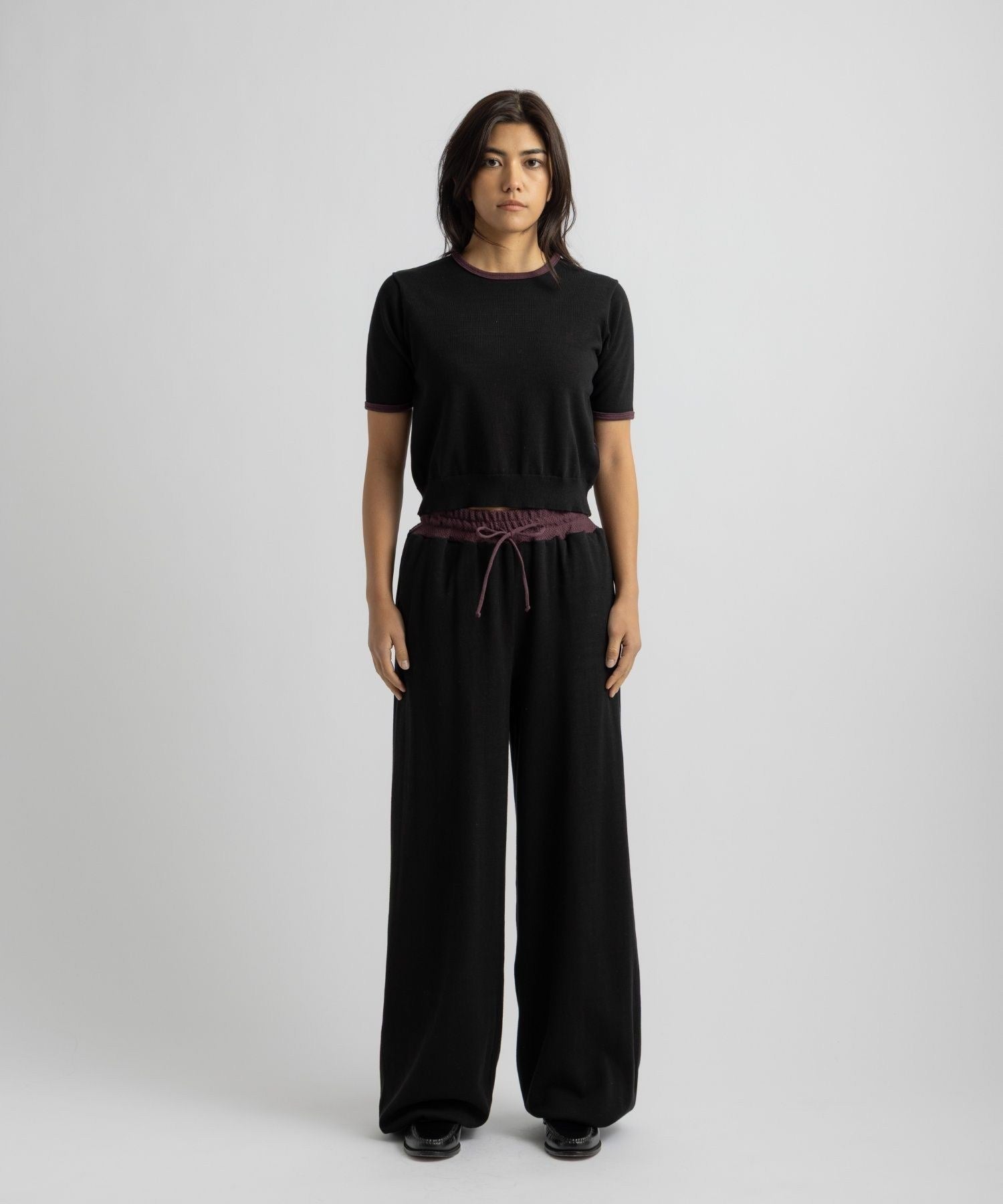 Suzie Compact Knit SS Top | WOMEN