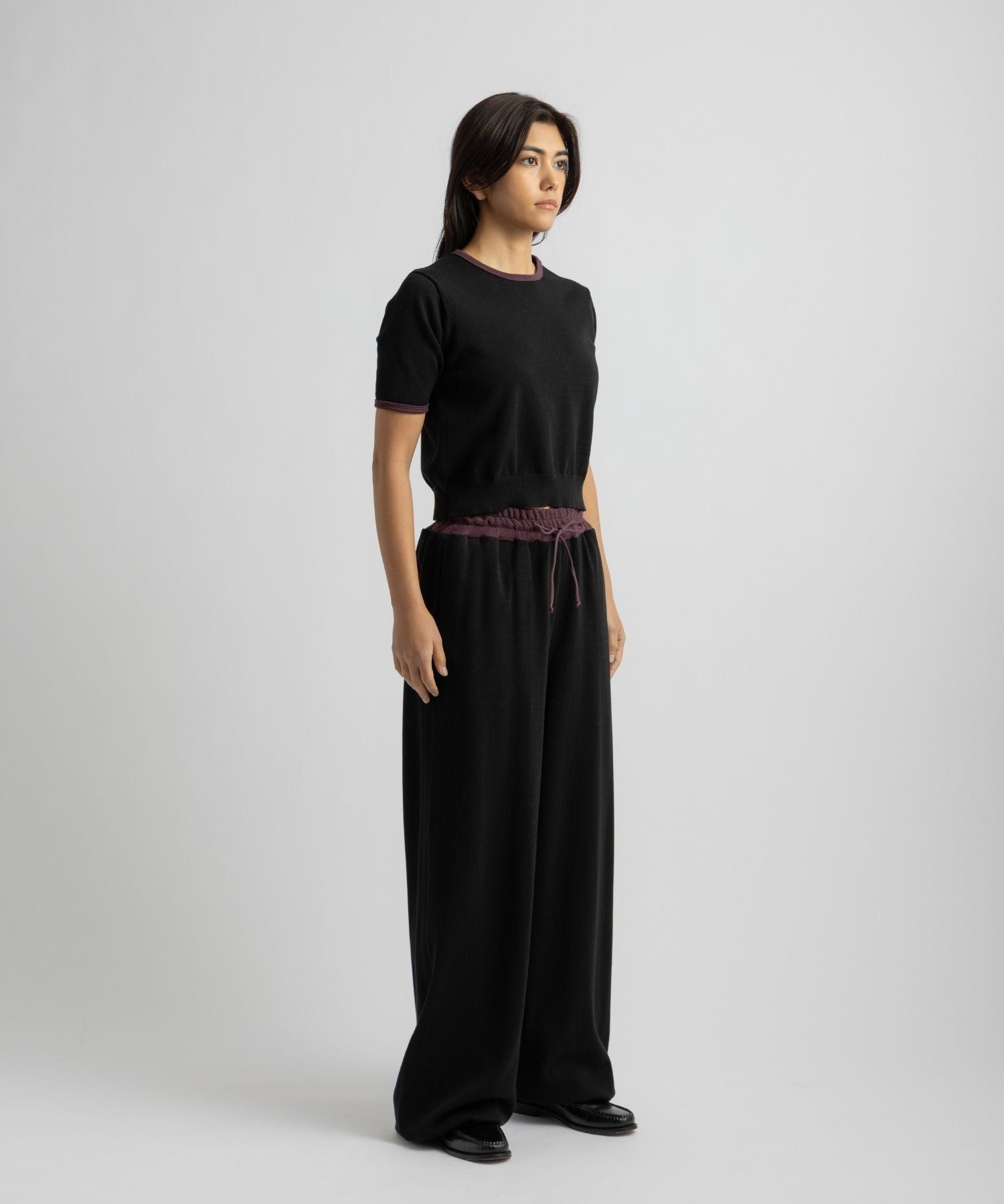 Suzie Compact Knit SS Top | WOMEN