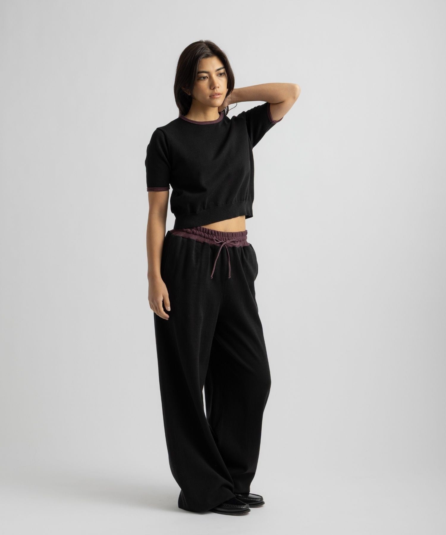 Suzie Compact Knit SS Top | WOMEN
