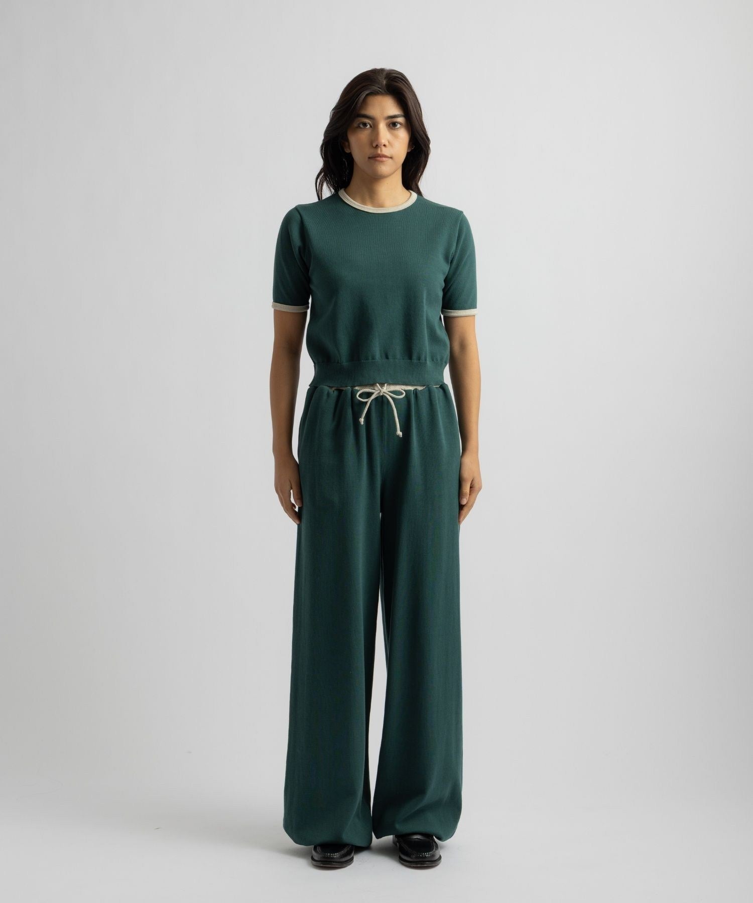 Suzie Compact Knit SS Top | WOMEN