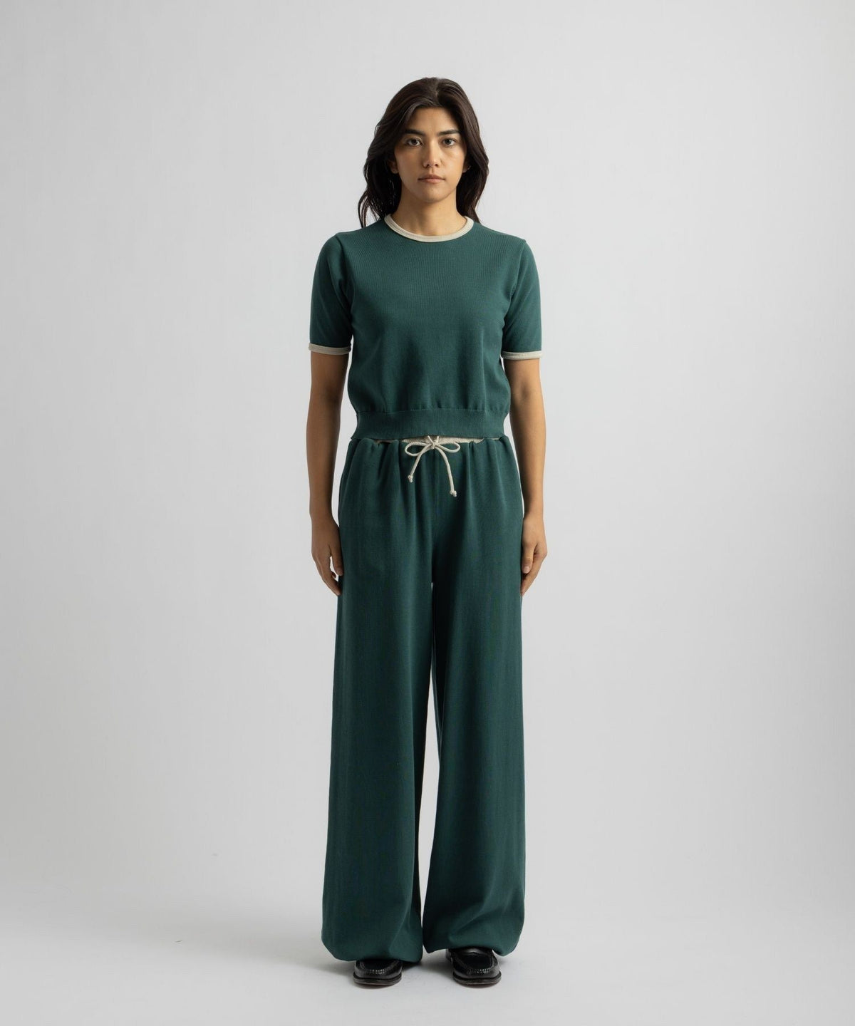 Suzie Compact Knit SS Top | WOMEN
