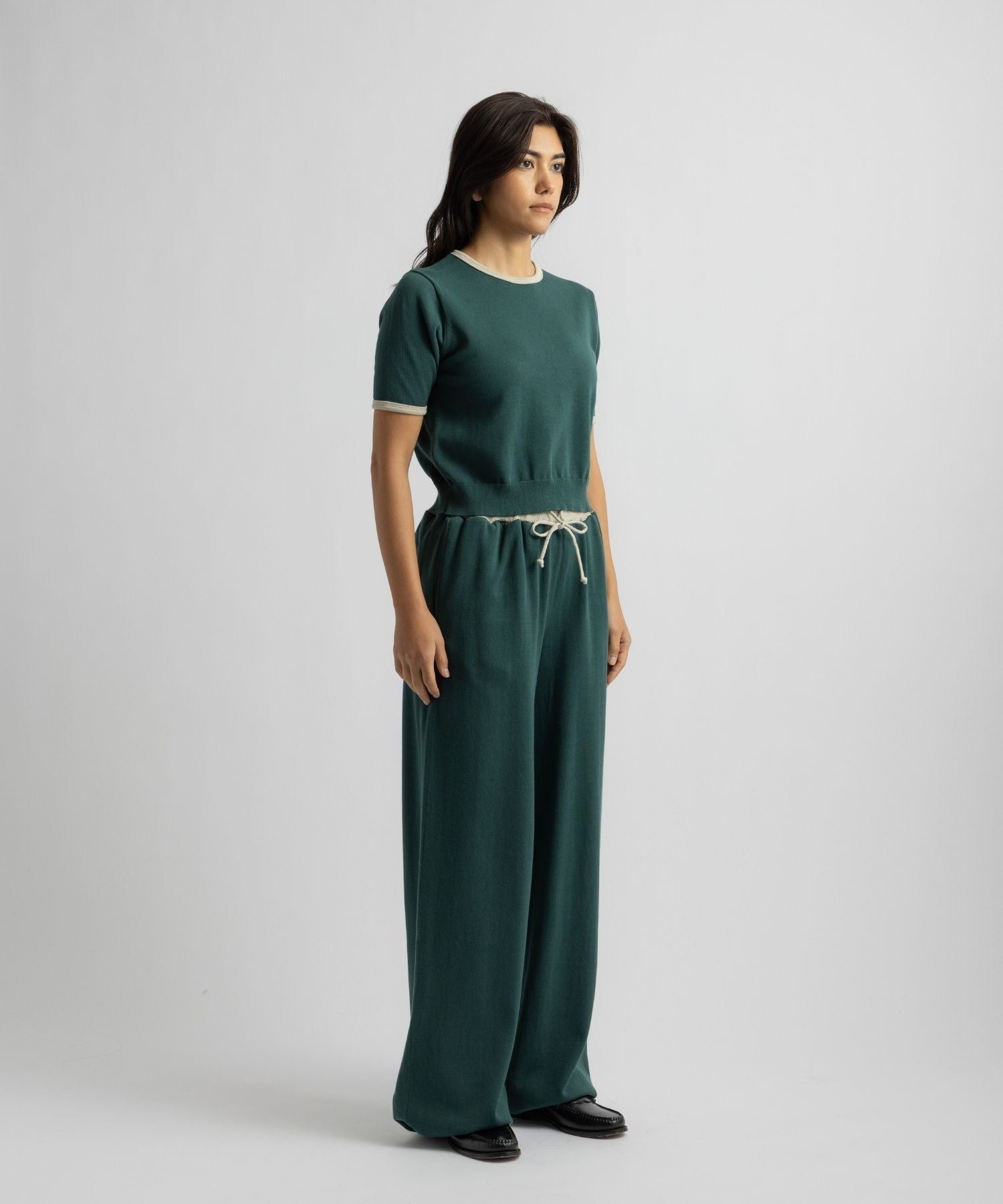 Suzie Compact Knit SS Top | WOMEN