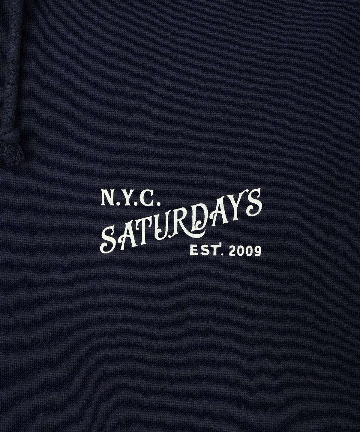 Warren Vintage Serif Relaxed Hoodie