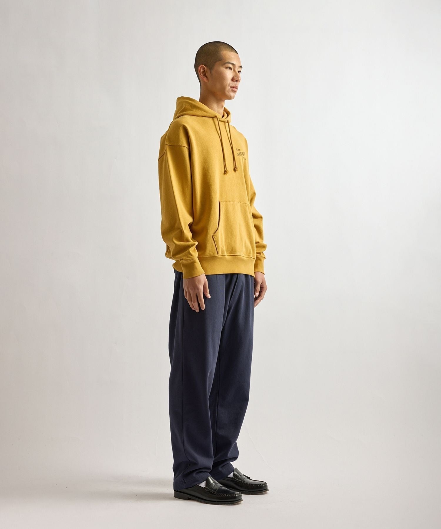 Warren Vintage Serif Relaxed Hoodie