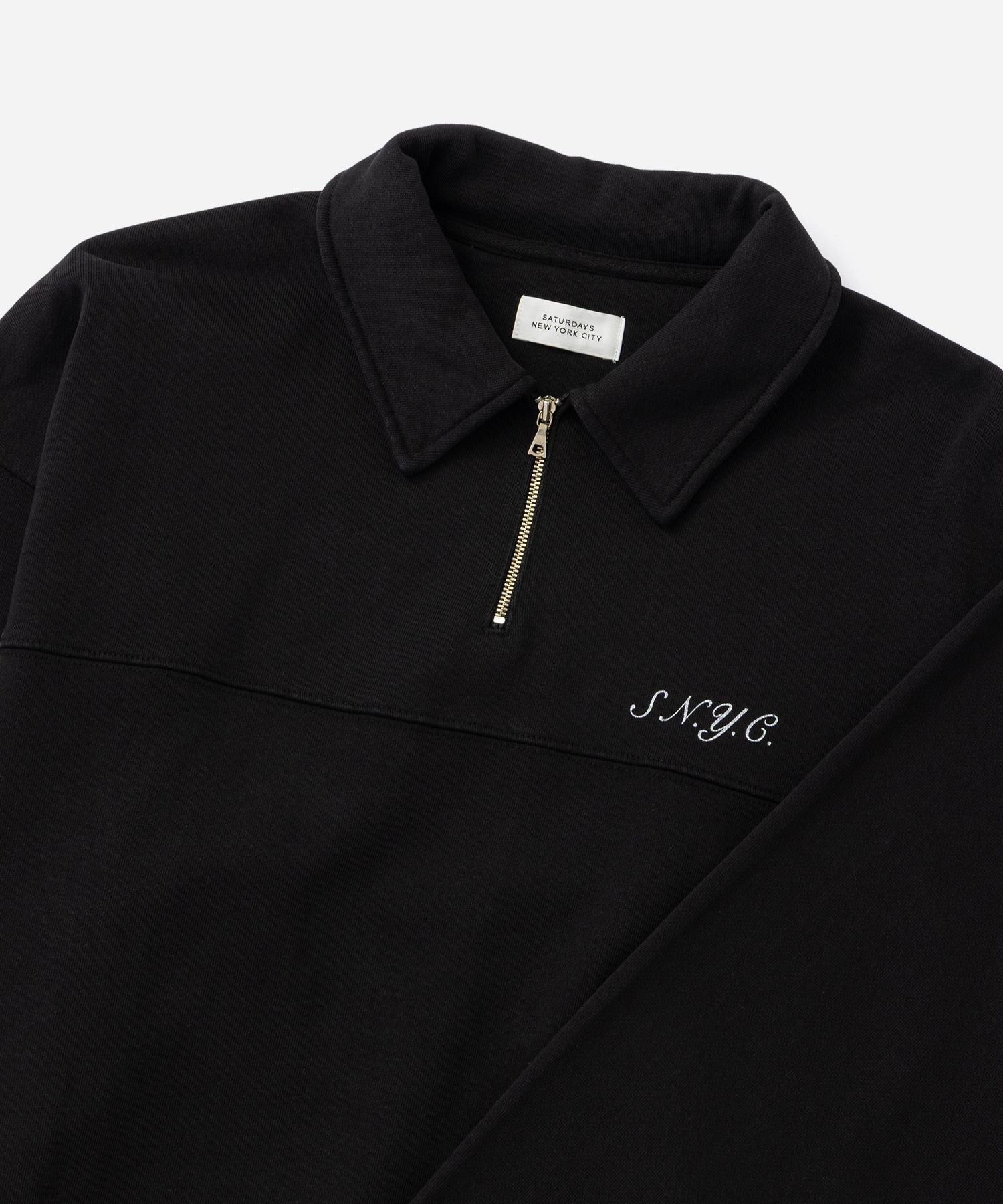 Mott Relaxed Quarter Zip Sweatshirt