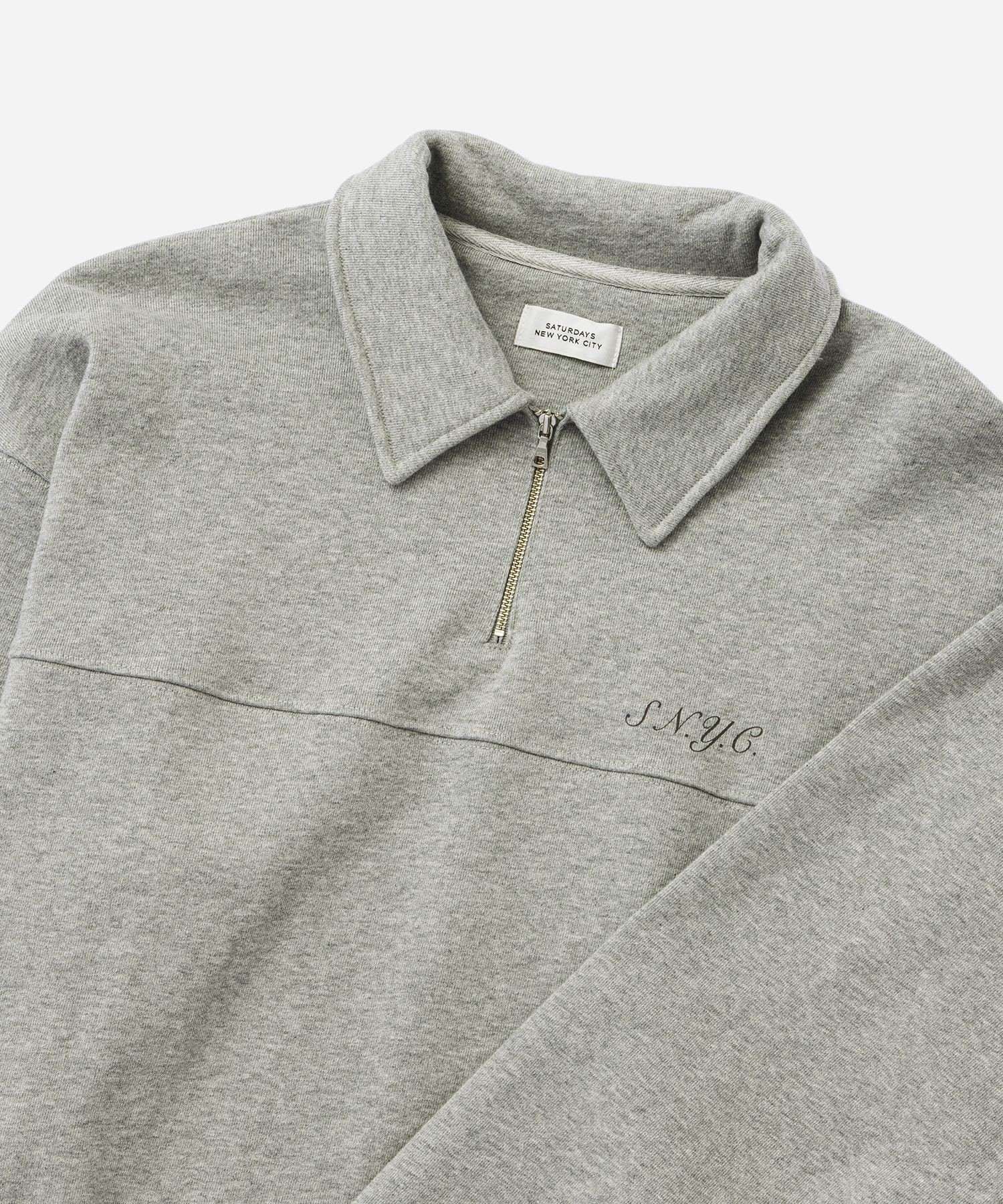 Mott Relaxed Quarter Zip Sweatshirt