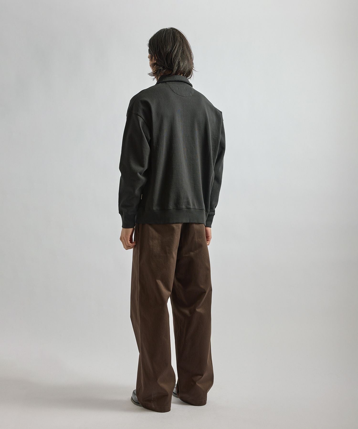 Mott Relaxed Quarter Zip Sweatshirt