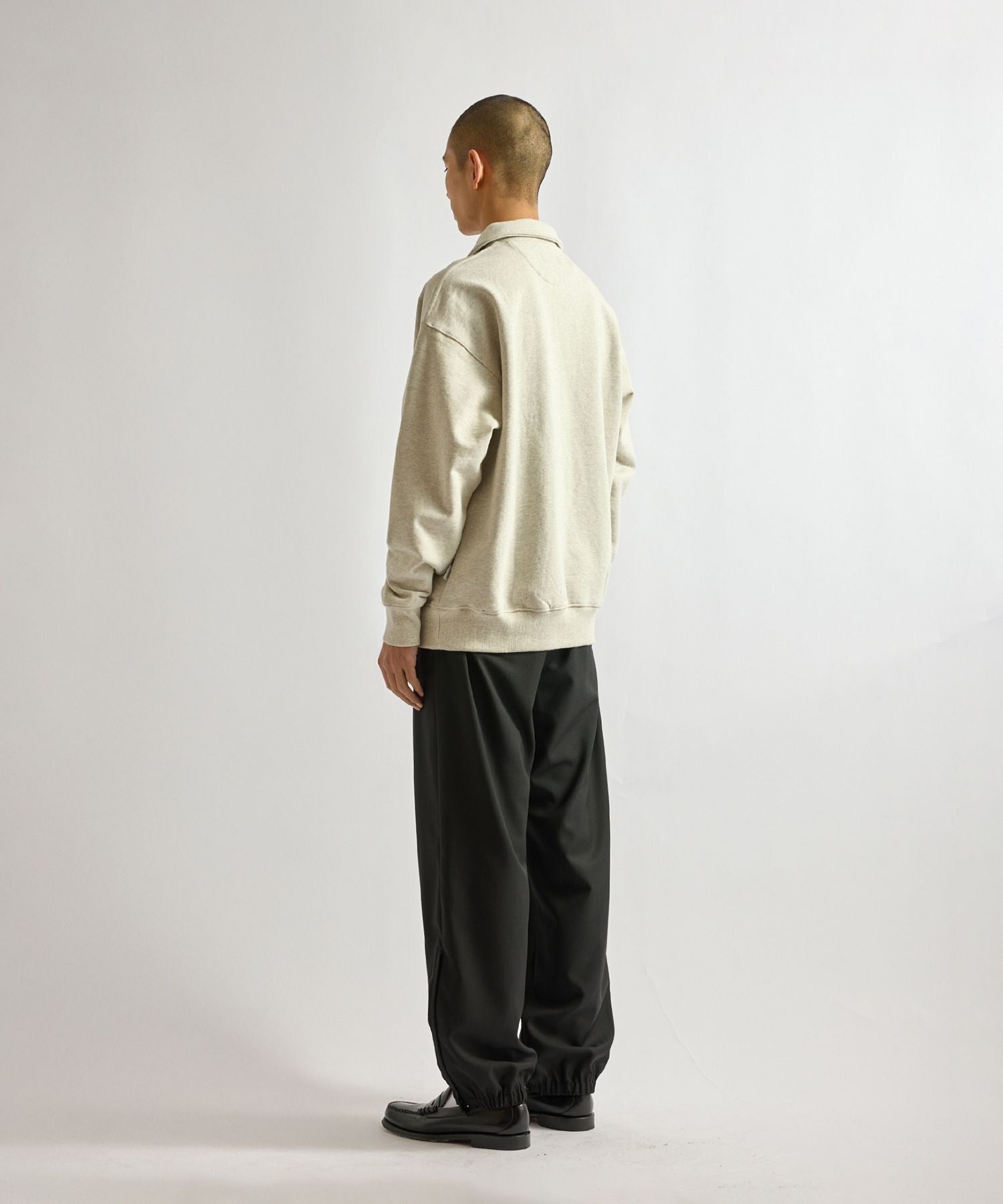 Mott Relaxed Quarter Zip Sweatshirt