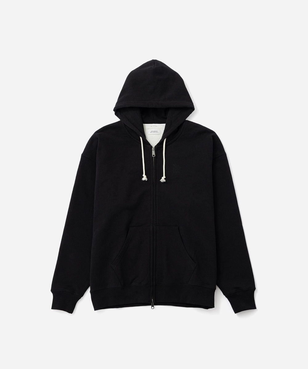 Canal Waffle Lined Zip Hoodie | Saturdays NYC Japan