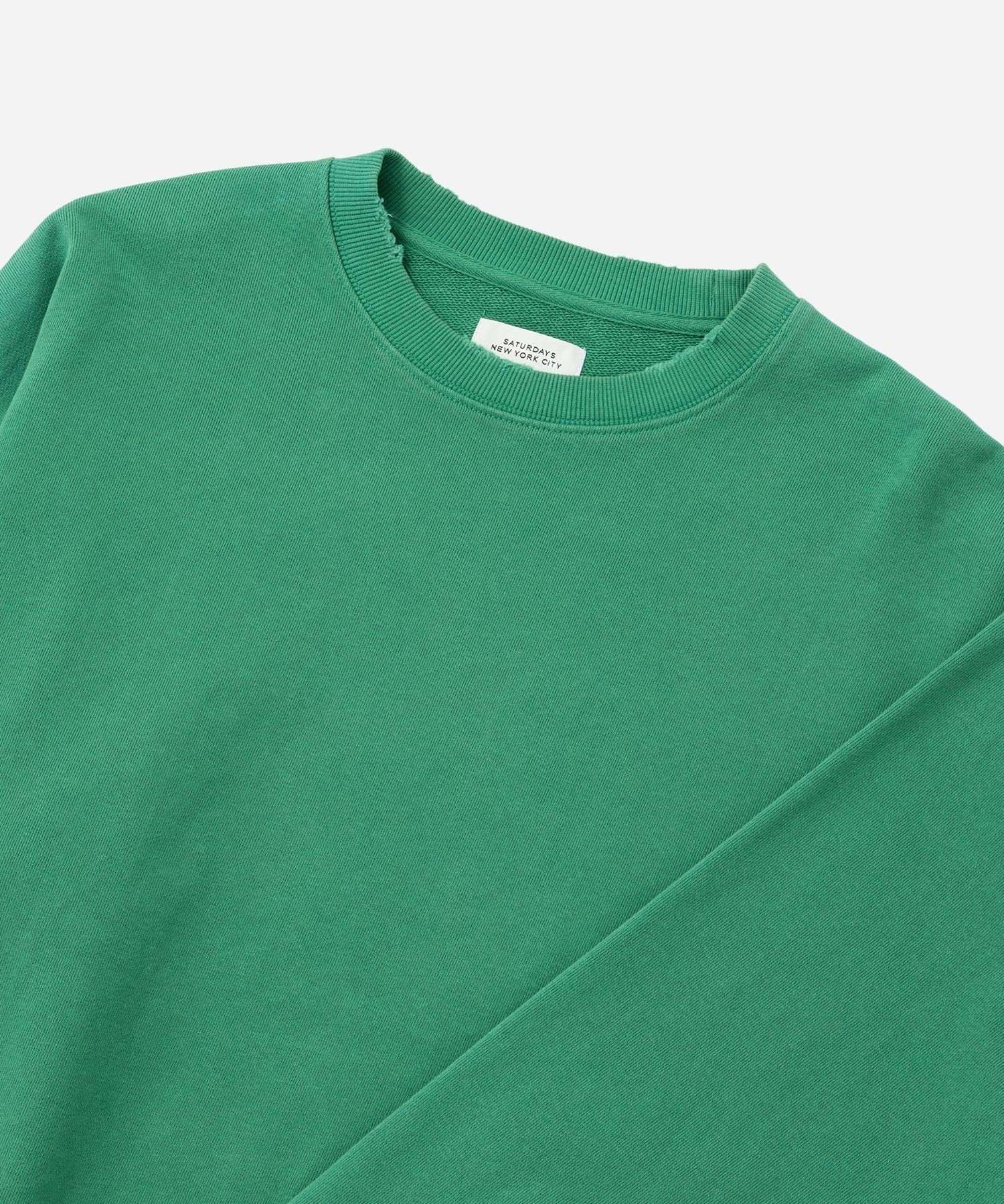 Bowery Garment Dyed Slash Sweatshirt