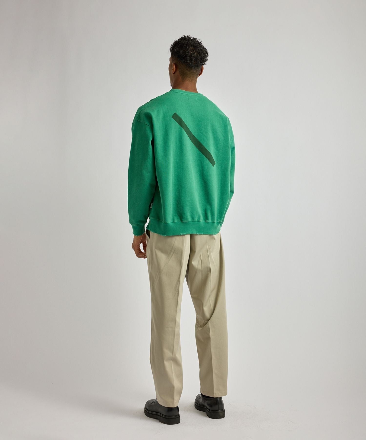Bowery Garment Dyed Slash Sweatshirt