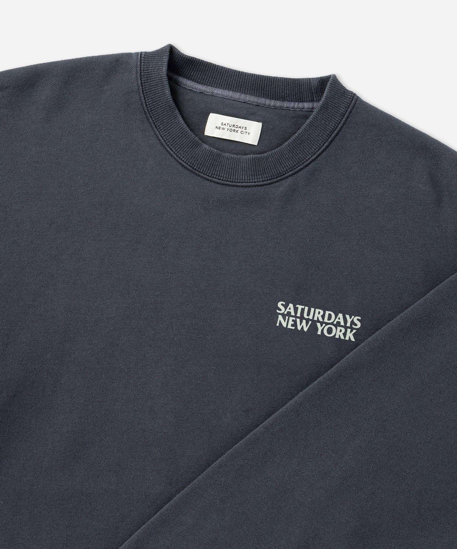 Ari Relaxed Ozone Washed Sweatshirt