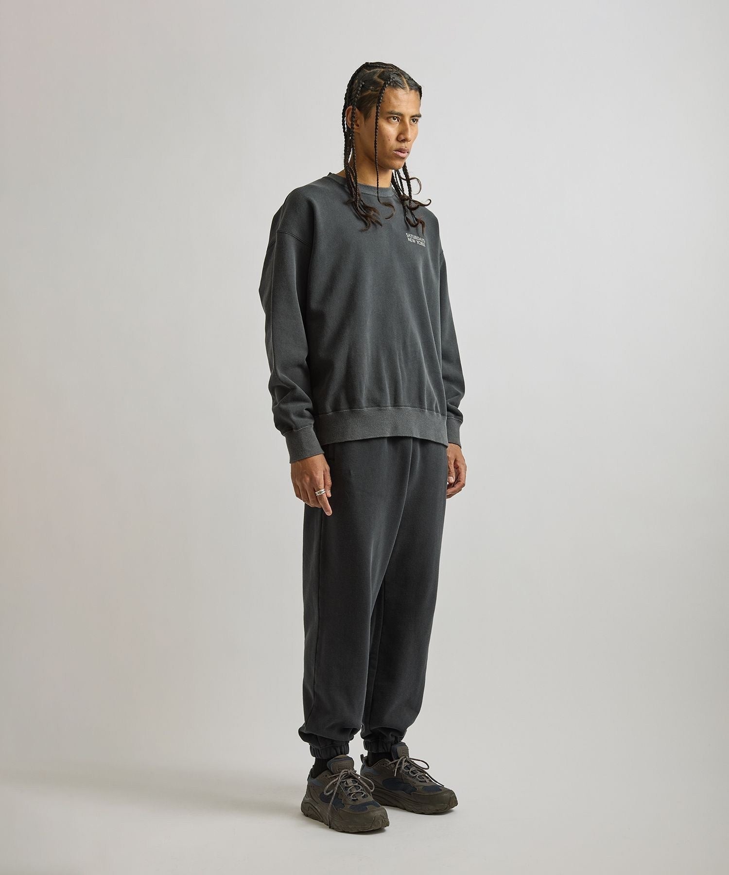 Ari Relaxed Ozone Washed Sweatshirt