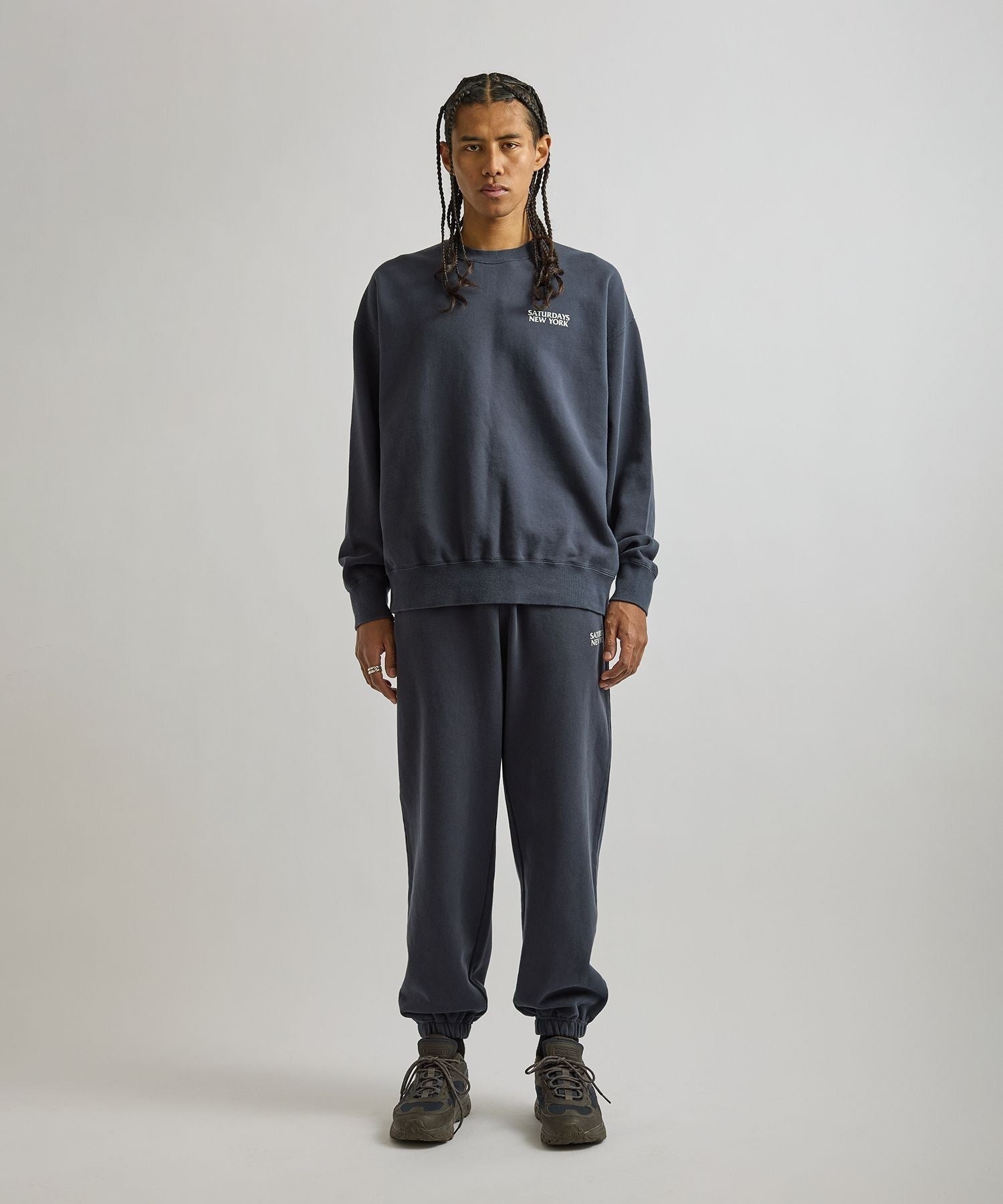 Ari Relaxed Ozone Washed Sweatshirt