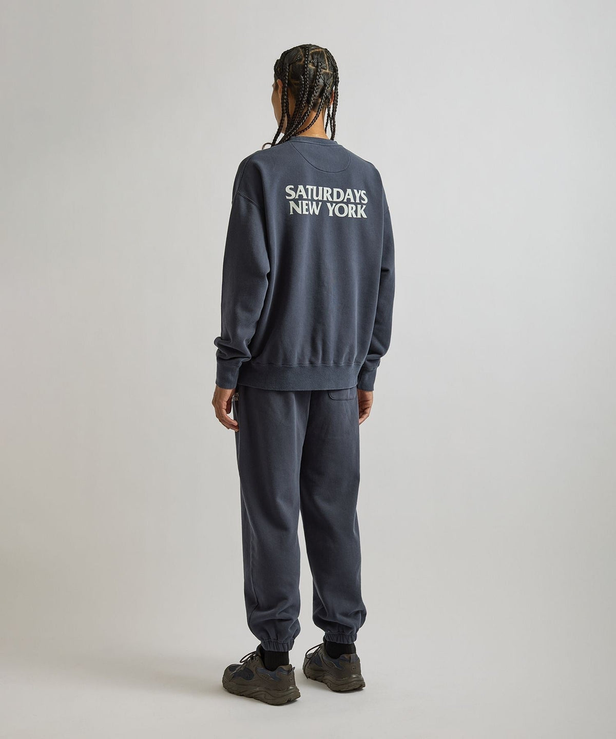 Ari Relaxed Ozone Washed Sweatshirt