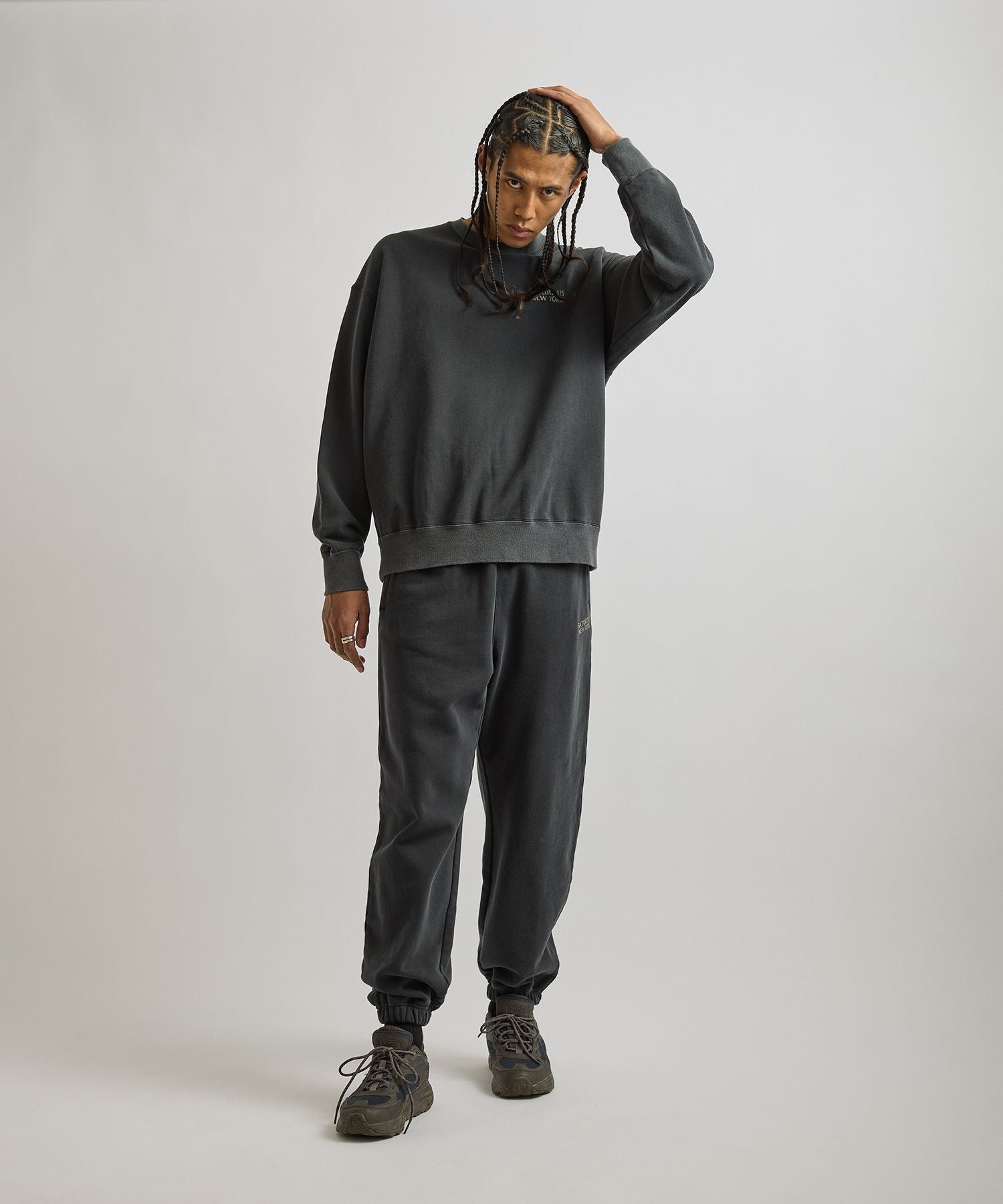 Ari Relaxed Ozone Washed Sweatshirt