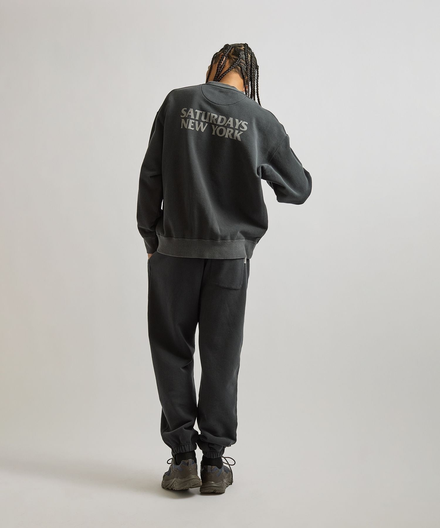 Ari Relaxed Ozone Washed Sweatshirt