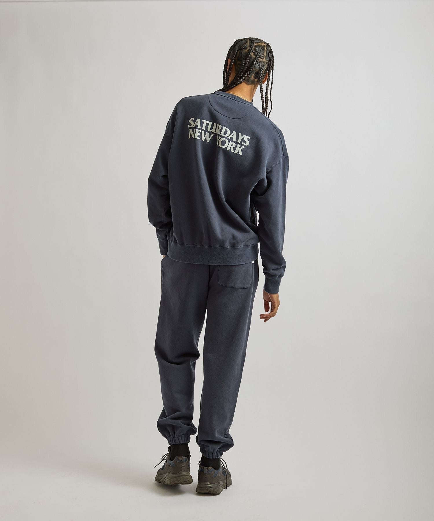 Ari Relaxed Ozone Washed Sweatshirt