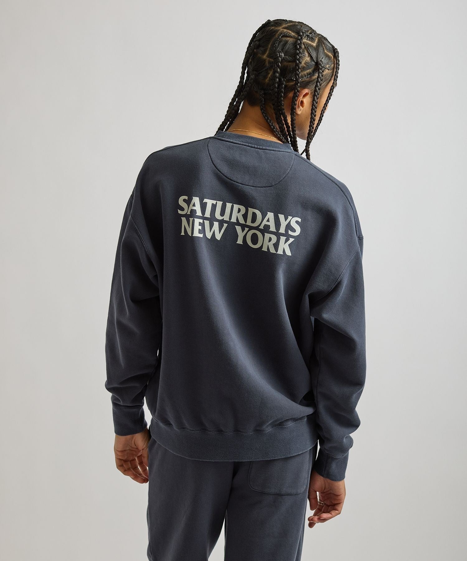 Ari Relaxed Ozone Washed Sweatshirt