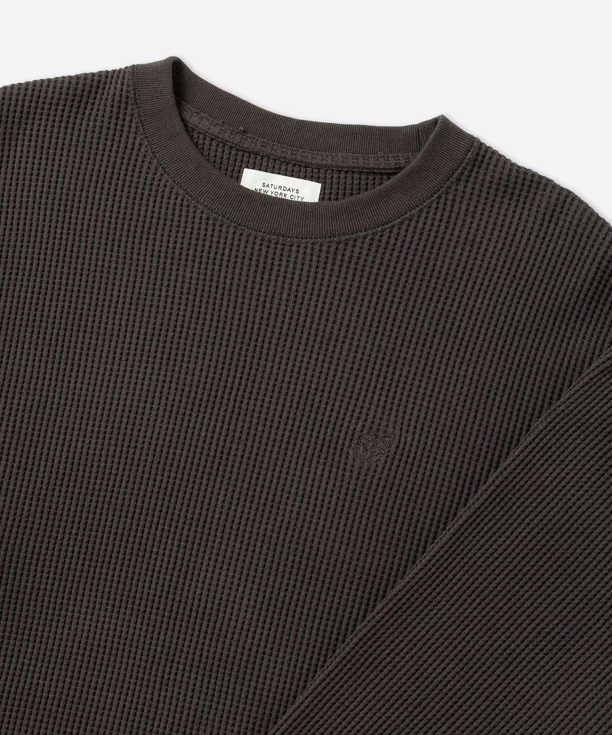 Alex Heavy Waffle Relaxed LS Tee