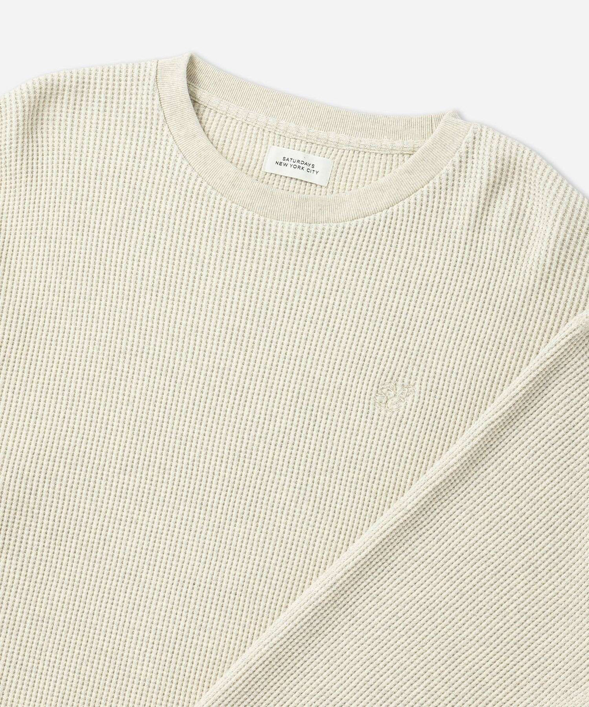 Alex Heavy Waffle Relaxed LS Tee