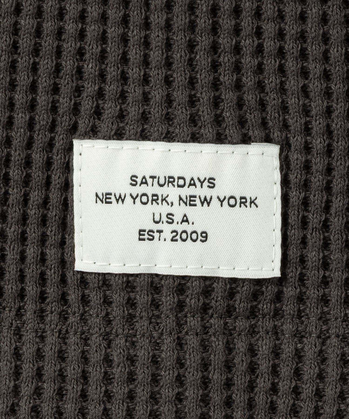 Alex Heavy Waffle Relaxed LS Tee