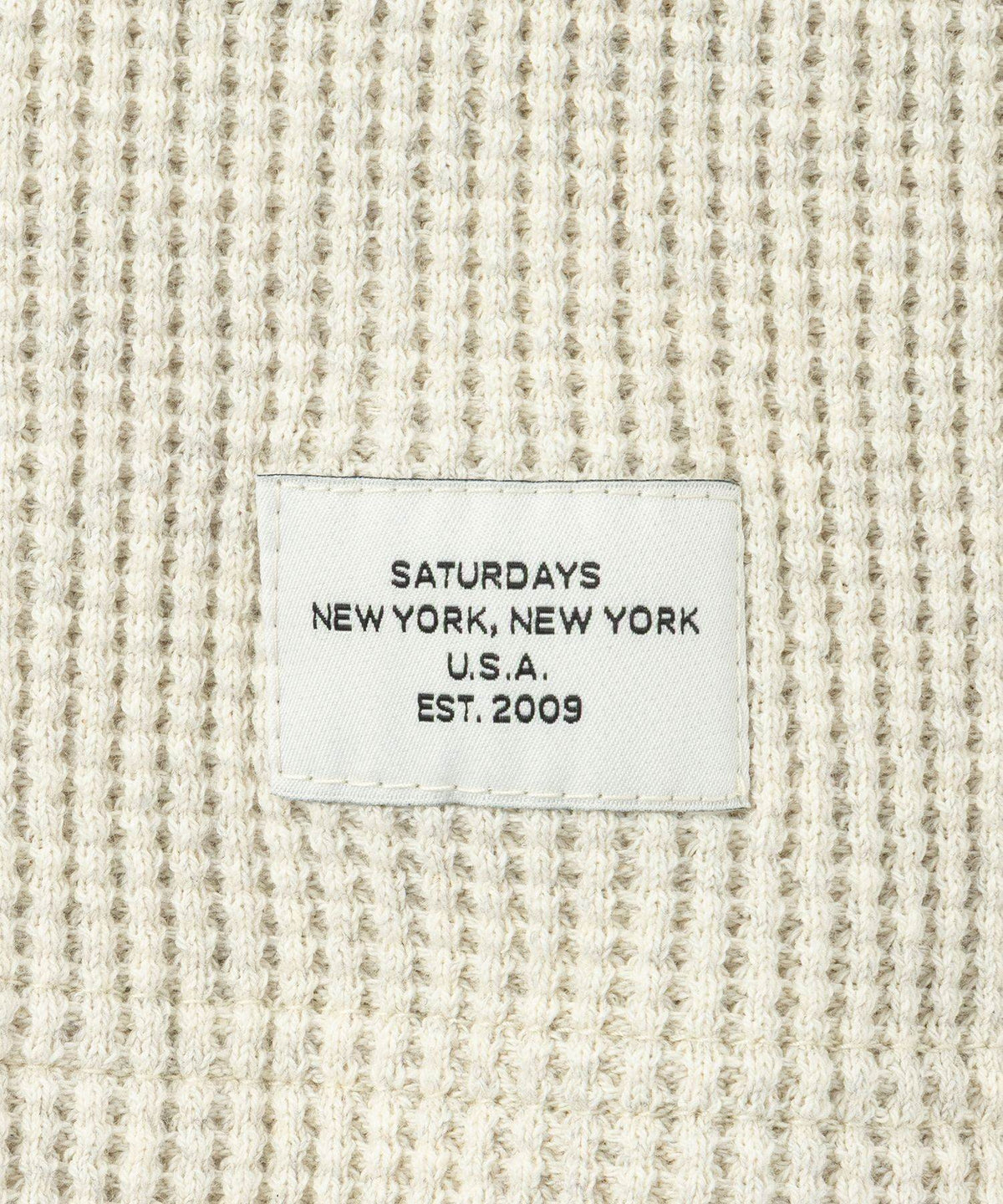 Alex Heavy Waffle Relaxed LS Tee