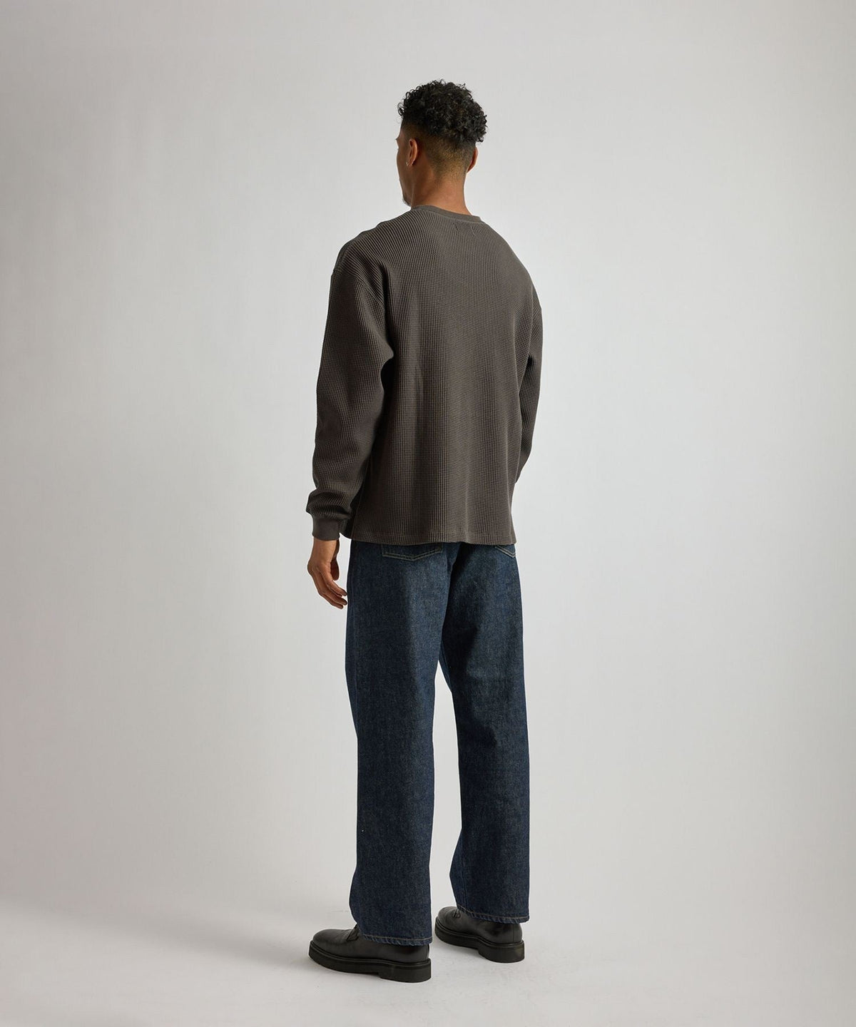 Alex Heavy Waffle Relaxed LS Tee