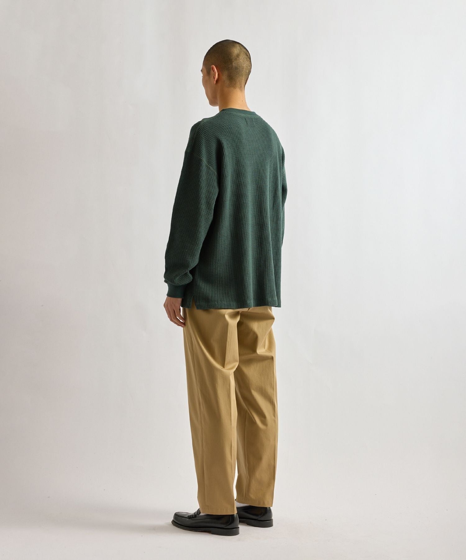 Alex Heavy Waffle Relaxed LS Tee