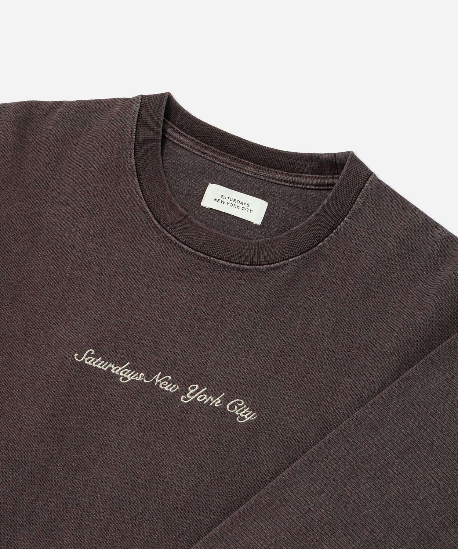 Max Weight Pigment Dyed LS T-Shirt