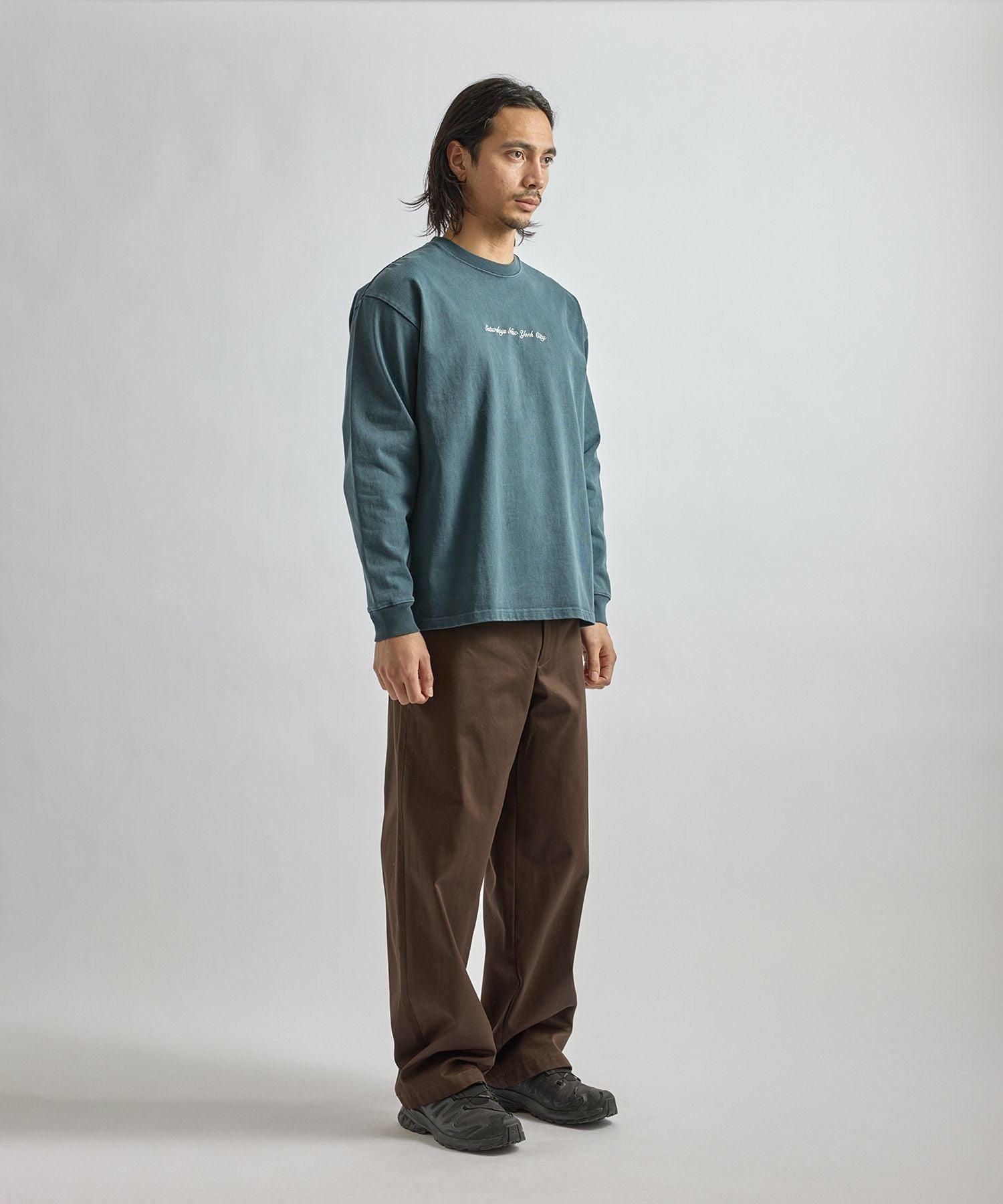 Max Weight Pigment Dyed LS T-Shirt