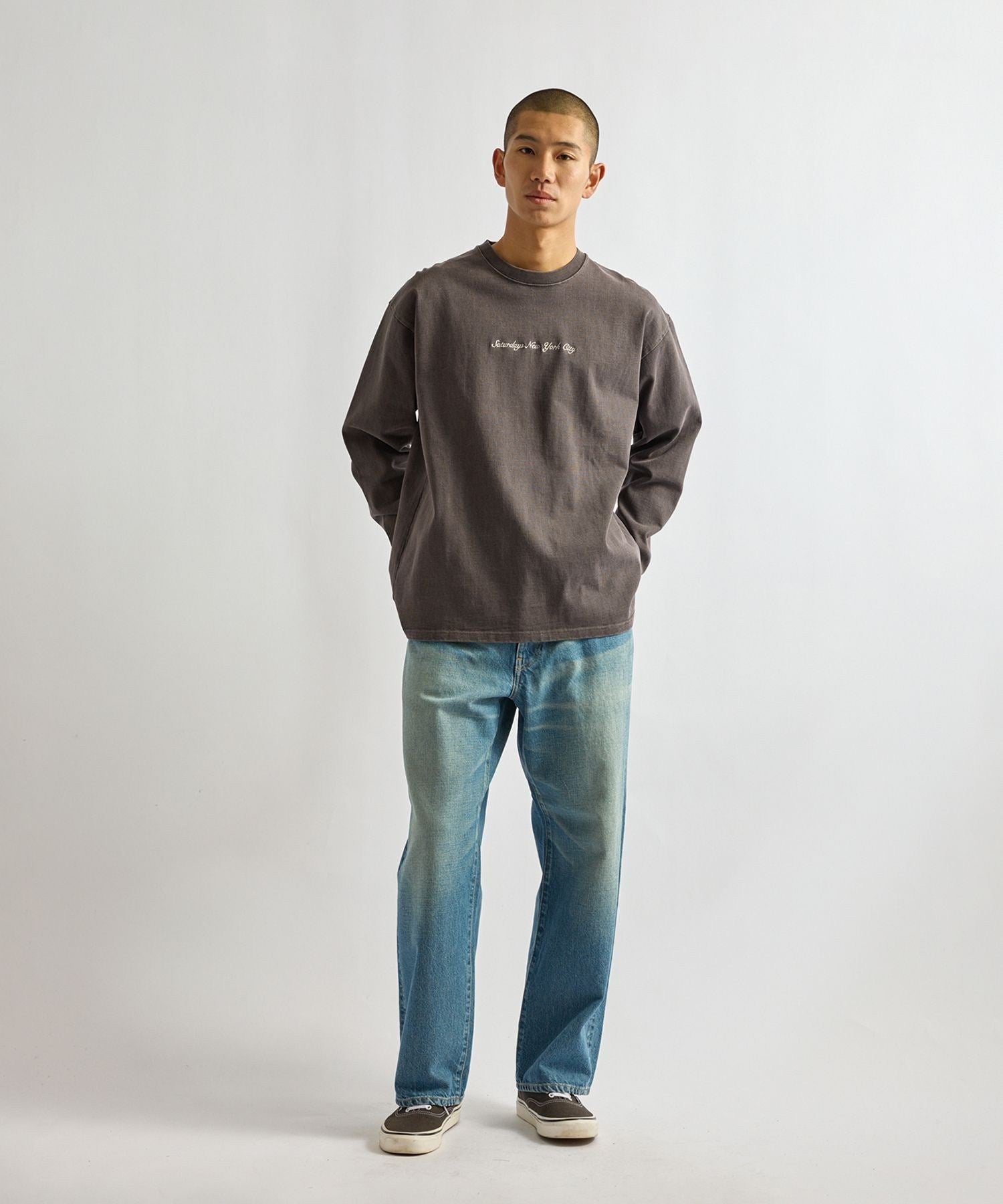 Max Weight Pigment Dyed LS T-Shirt