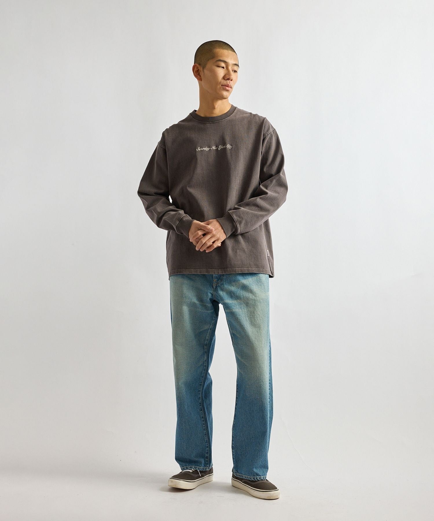 Max Weight Pigment Dyed LS T-Shirt