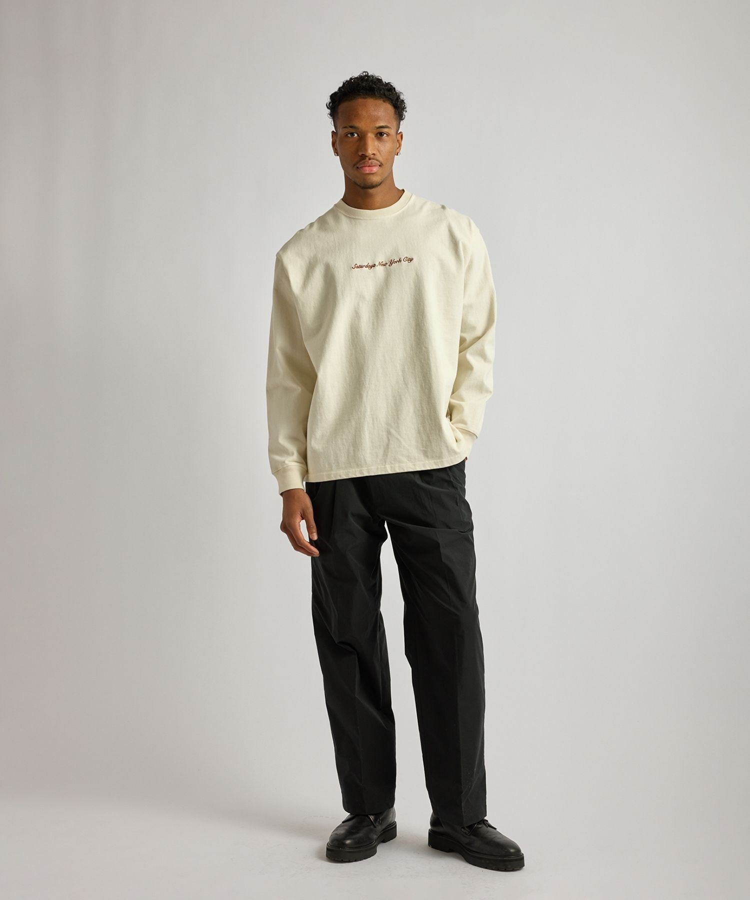 Max Weight Pigment Dyed LS T-Shirt
