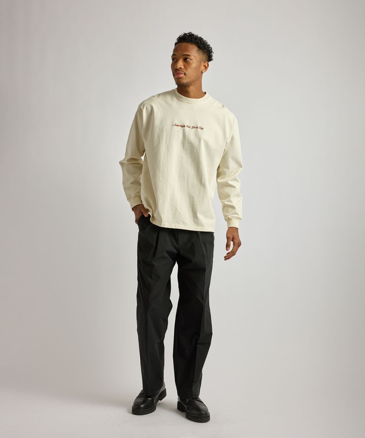 Max Weight Pigment Dyed LS T-Shirt