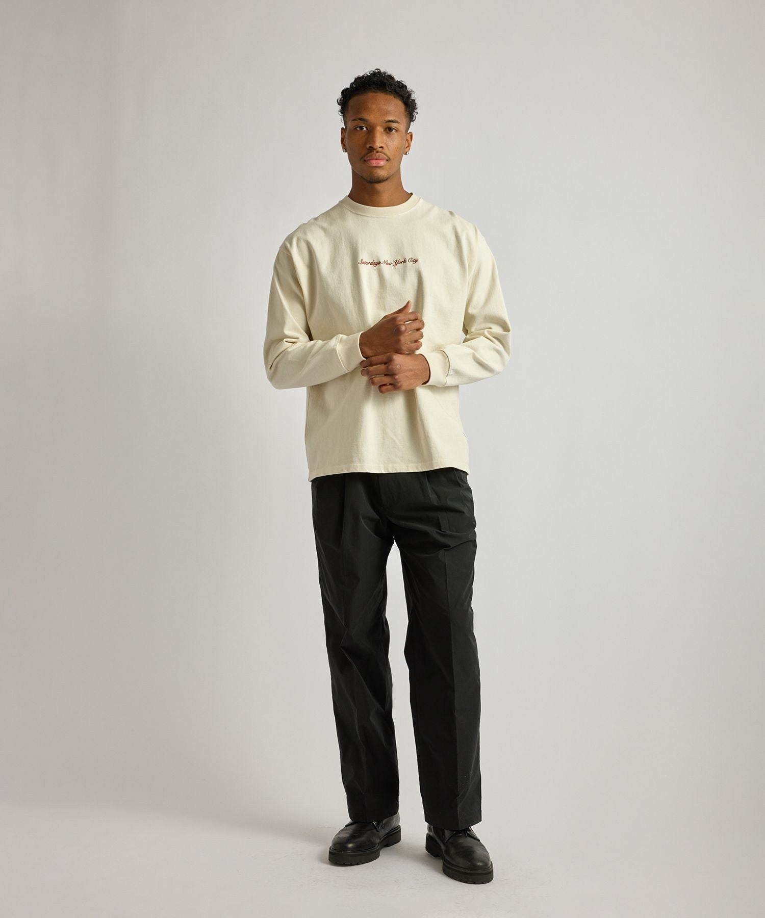 Max Weight Pigment Dyed LS T-Shirt